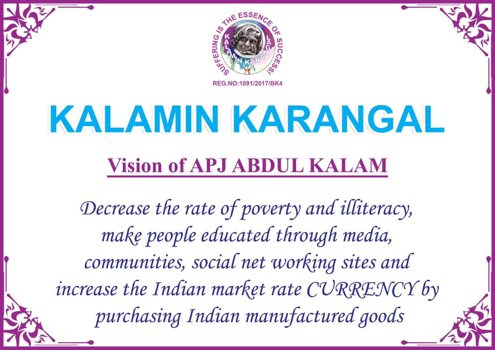 Kalamin Karangal community event
